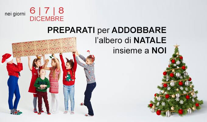 Preparati per ADDOBBARE l'ALBERO di NATALE insieme a NOI